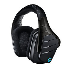 Наушники с микрофоном LOGITECH G933 Artemis Spectrum, мониторы, радио, черный [981-000599]