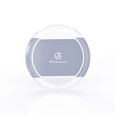 Беспроводное зарядное устройство GZ ELECTRONICS GZ-C3, USB, microUSB, 1A, серебристый