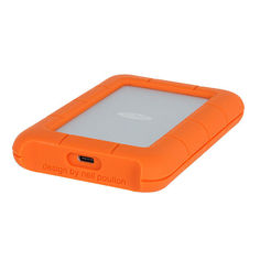 Внешний жесткий диск LACIE Rugged Mini STFR1000800, 1Тб, оранжевый