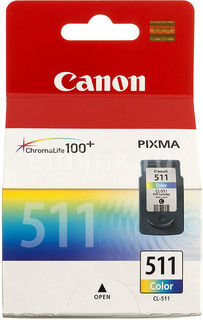 Картридж CANON CL-511 многоцветный [2972b007]