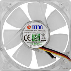 Вентилятор TITAN TFD-C802512Z/TC(RB), 80мм, Ret