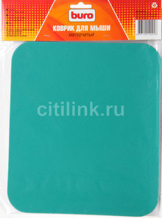 Коврик для мыши BURO BU-CLOTH зеленый [bu-cloth/green]