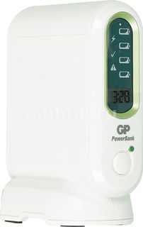 Аккумулятор + зарядное устройство GP PowerBank PB80GS270SA, 4 шт. AA, 2700мAч