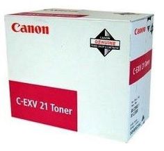 Тонер CANON C-EXV21, для IRC2880/3380/3880, пурпурный, 260грамм, туба [0454b002]