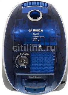 Пылесос BOSCH BSGL32383, 2300Вт, синий