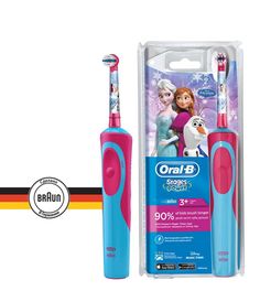 Электрическая зубная щетка ORAL-B Stages Power Frozen голубой [80279915]