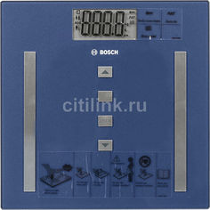 Напольные весы BOSCH PPW3320, до 180кг, цвет: синий