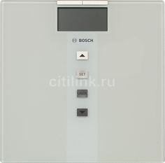 Напольные весы BOSCH PPW3330, до 180кг, цвет: белый