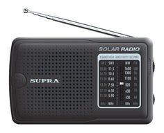 Радиоприемник SUPRA ST-111, черный