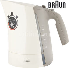 Чайник электрический BRAUN WK300, 2280Вт, бежевый