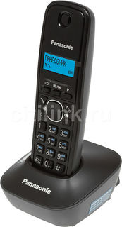 Радиотелефон PANASONIC KX-TG1611RUH, серый
