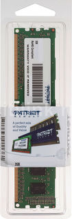 Модуль памяти PATRIOT PSD32G16002 DDR3 - 2Гб 1600, DIMM, Ret Патриот