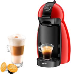 Капсульная кофеварка KRUPS Dolce Gusto KP100610, 1500Вт, цвет: красный [8000035335]