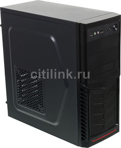 Корпус ATX ACCORD A-30B, Midi-Tower, без БП, черный