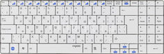Клавиатура RAPOO E9070, USB, Радиоканал, белый [11205]