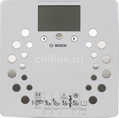 Напольные весы BOSCH PPW2360, до 180кг, цвет: белый