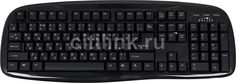 Клавиатура OKLICK 150M, USB, черный
