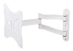 Кронштейн для телевизора Kromax TECHNO-3 белый 15&quot;-40&quot; макс.20кг настенный поворот и наклон [20073]