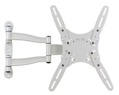 Кронштейн для телевизора Kromax TECHNO-5 белый 15&quot;-55&quot; макс.35кг настенный поворот и наклон [20113]