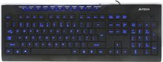 Клавиатура A4 KD-800L, USB, черный