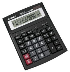Калькулятор CANON WS-1210T, 12-разрядный, черный