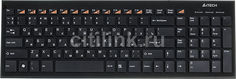 Клавиатура A4 KX-100, USB, черный