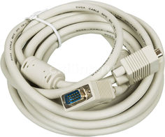 Кабель VGA DB15 (m) - DB15 (m), ферритовый фильтр , 5м [cable1] Noname