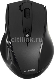 Мышь A4 V-Track G10-810F оптическая беспроводная USB, черный