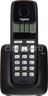 Радиотелефон GIGASET A220, черный
