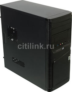 Корпус ATX FORMULA FN-337P, Midi-Tower, 450Вт, черный