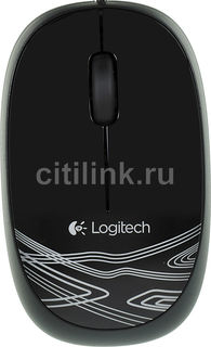 Мышь LOGITECH M105 оптическая проводная USB, черный [910-003116]