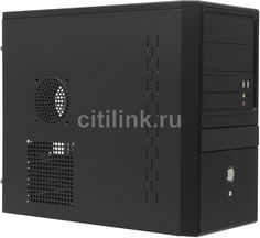 Корпус mATX FORMULA FM-504D, Mini-Tower, 400Вт, черный