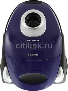 Пылесос SUPRA VCS-1530, 1500Вт, фиолетовый