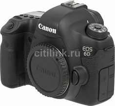 Зеркальный фотоаппарат CANON EOS 6D body, черный