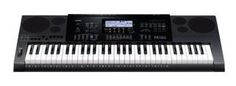 Синтезатор CASIO CTK-7200, 61, невзвешенная, полноразмерные, 64, черный