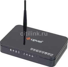 Маршрутизатор UPVEL UR-203AWP, ADSL2+, черный