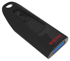 Флешка USB SANDISK Ultra 32Гб, USB3.0, черный [sdcz48-032g-u46]
