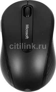 Мышь MICROSOFT 4000 оптическая беспроводная USB, черный [d5d-00133]