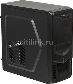 Корпус ATX ACCORD P-26B, Midi-Tower, без БП, черный