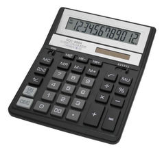 Калькулятор CITIZEN SDC-888XBK, 12-разрядный, черный