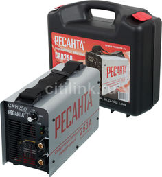 Сварочный аппарат инвертор РЕСАНТА САИ-250, кейс [саи250]