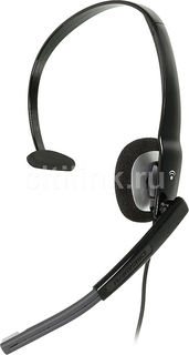 Моно гарнитура PLANTRONICS A310, накладные, черный [37852-11]