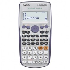 Калькулятор CASIO 570ES PLUS, 10-разрядный, серый