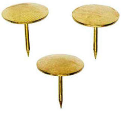 Кнопки Alco 131 Garant d=9.5мм золотистый (упак.:100шт) картонная коробка