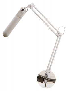 Светильник настольный ТРАНСВИТ Delta на струбцине, 11Вт, белый [delta/wh]