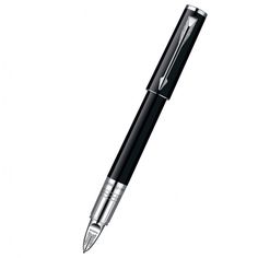 Ручка 5й пишущий узел Parker Ingenuity S F500 (S0959030) корпус:LaqBlack CT F черные чернила