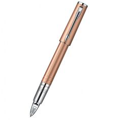 Ручка 5й пишущий узел Parker Ingenuity S F501 (S0959080) корпус:Pink Gold PVD CT F черные чернила