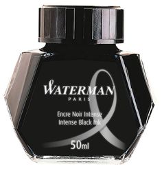 Флакон с чернилами Waterman Ink Bottle (S0110710) черный чернила для ручек перьевых