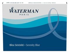 Картридж Waterman (S0110860) синие чернила для ручек перьевых (8шт)