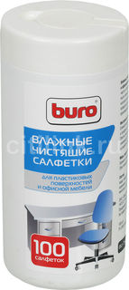 Влажные салфетки BURO BU-Tsurl